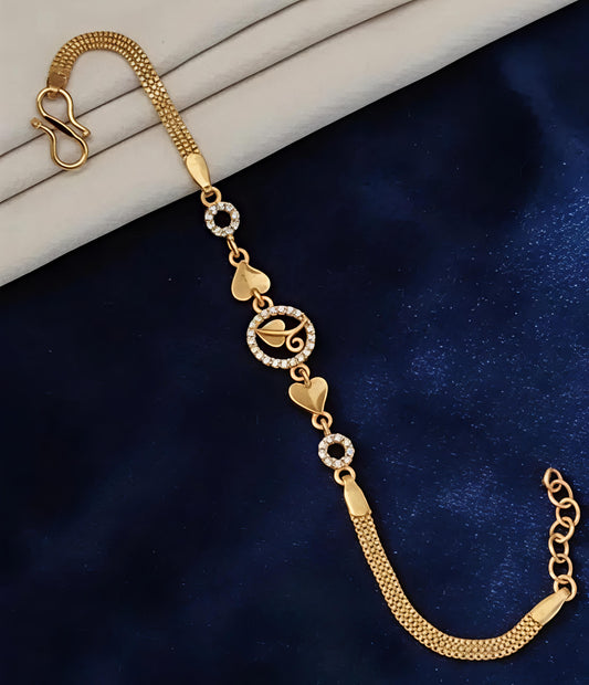 Leaf Plated Bracelet