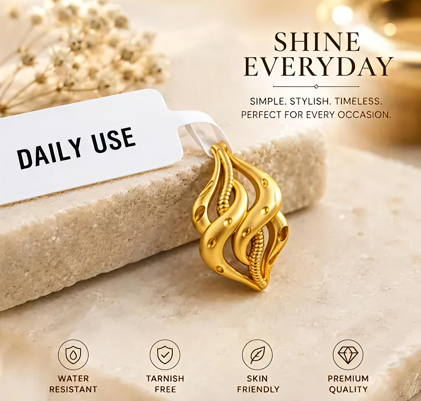 1Gram Gold Platted Ring