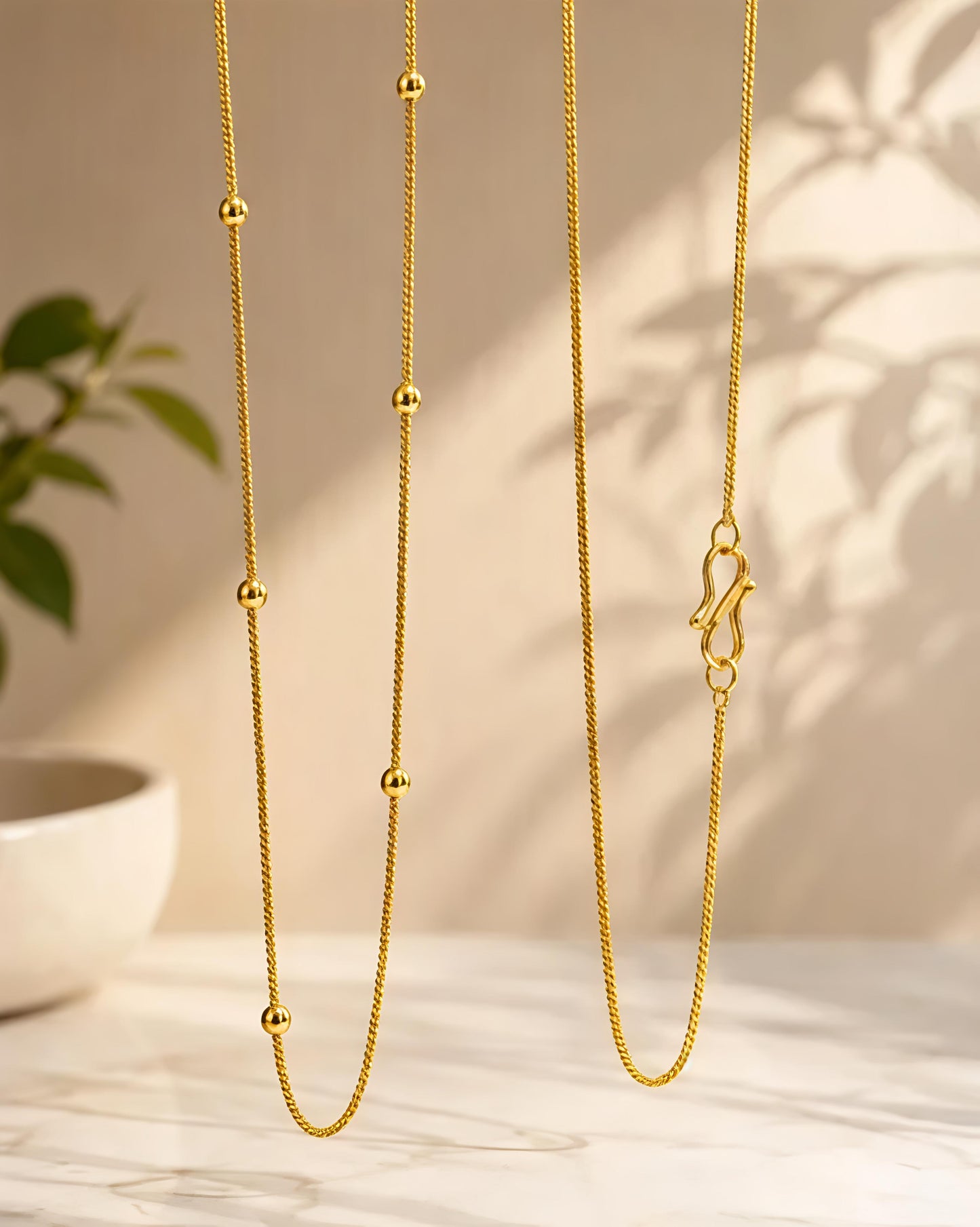 Luxe Link & Bead Chain